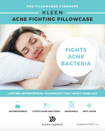 Kleen ACNE Fighting Pillowcase